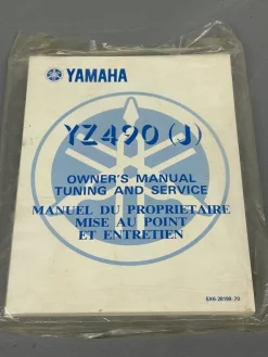 Tradera Nos Verkstadshandbok Yamaha 490 (J) yz490| Motocross