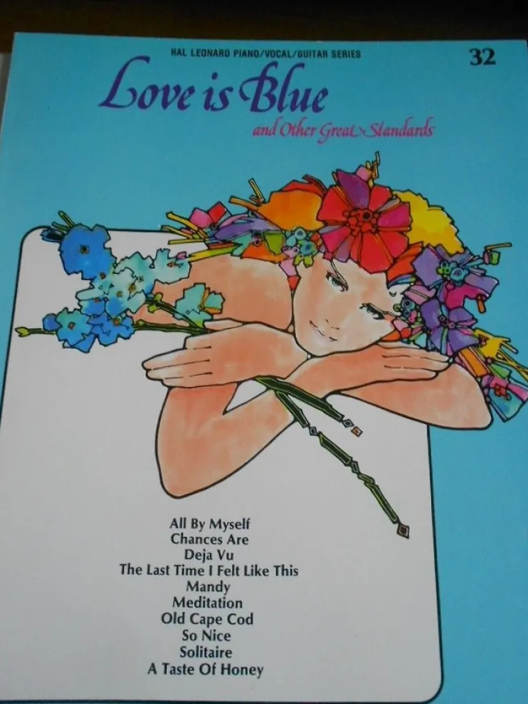 Tradera NOTALBUM LOVE IS BLUE AND OTHER GREAT STANDARDS| Noder Og Nodehæfter