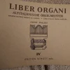Tradera noter 0rgel LIBER ORGANI 30x22,5 cm !| Noder Og Nodehæfter