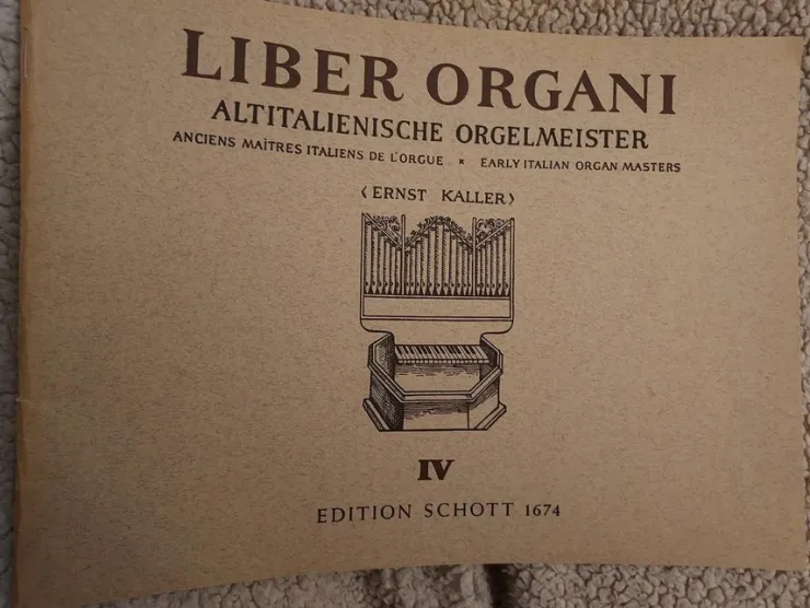 Tradera noter 0rgel LIBER ORGANI 30x22,5 cm !| Noder Og Nodehæfter