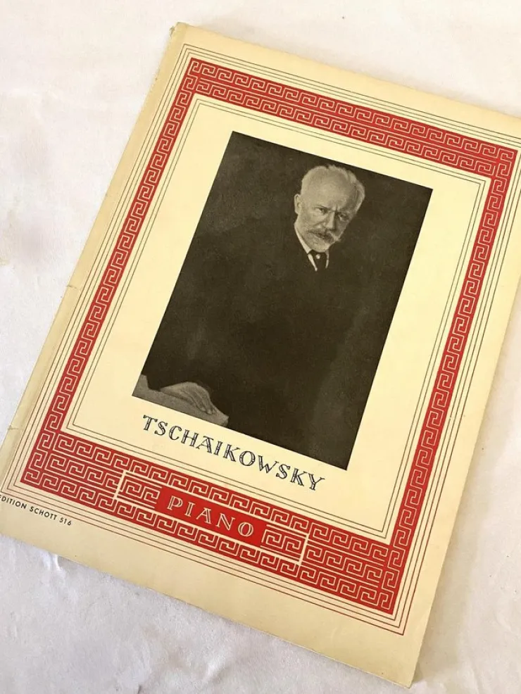 Tradera Nothäfte .Tschaikowsky .Kompositioner för piano. Mycket gott skick.| Noder Og Nodehæfter