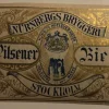 Tradera Nurnbergs Bryggeri Stockholm| Breweriana