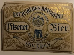Tradera Nurnbergs Bryggeri Stockholm| Breweriana