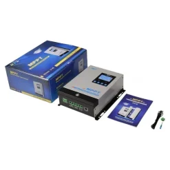 Best NY 80A MPPT Solarladdningskontroller Intelligent Laddare Solpanel Solpaneler Solenergi