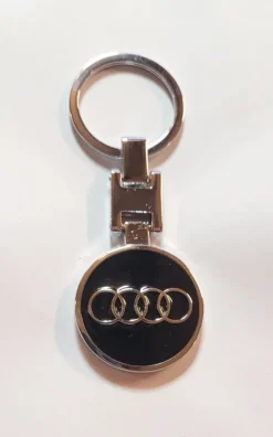 Tradera Ny AUDI Nyckelring Motiv på båda sidor| Merchandise