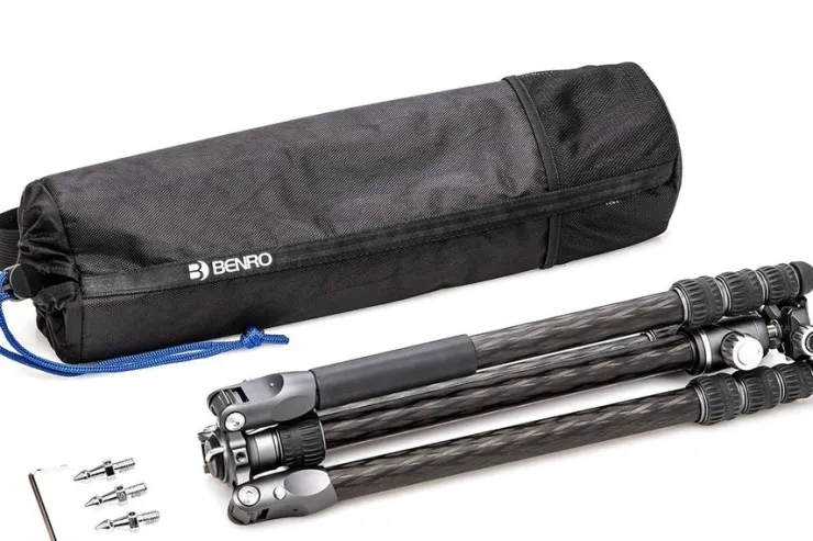 Tradera NY! Benro Rhino Series FRHN14C Carbon Fiber Stand and VX20 4 Section Head| Fotoudstyr