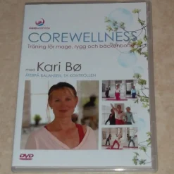 Tradera Ny COREWELLNESS dvd Träning för Mage Rygg & Bäckenbotten Kari Bo> Træning