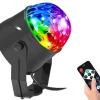 Tradera Ny Fjärrkontroll LED Magic Ball USB Mini Crystal Magic Ball Light Scenlaserljus| Dj-udstyr
