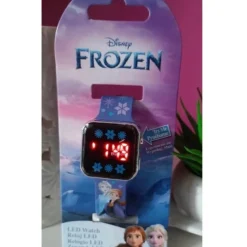 Tradera Ny Frost LED armbands klocka digital. Licensierad.> Børnure