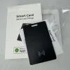 Tradera NY iCard Laddningsbar Spårenhet för Plånbok Kompatibel med Find My IP67| Gps & Navigationsudstyr