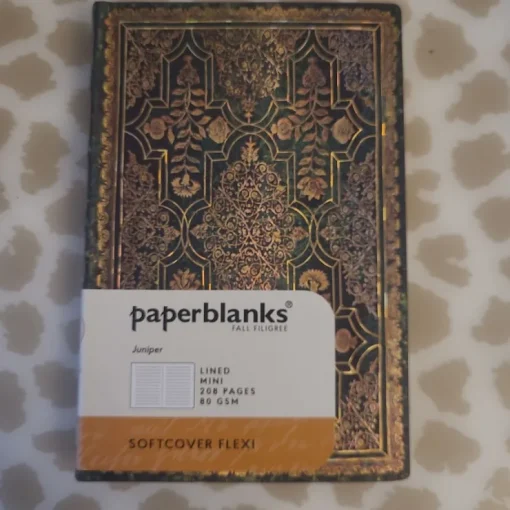 Tradera NY OANVÄND Paperblanks Juniper mini - Fall Filigree - softcover flexi| Scrapbøger