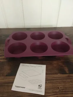 Tradera Ny Tupperware Silikon Cupcakeform silikonform| Tupperware