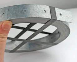 Hot NYA! 10 meter Hålband Spikband 25x1mm Byggematerialer