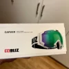 Tradera Nya Bliz Carver Snowboardglasögon - Vit Ram, Brun/Grön Multi Lins> Alpint Skiløb
