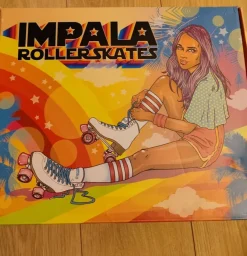 Tradera Nya Impala Quad Roller Skates Holographic 38> Skateboard & Inliners