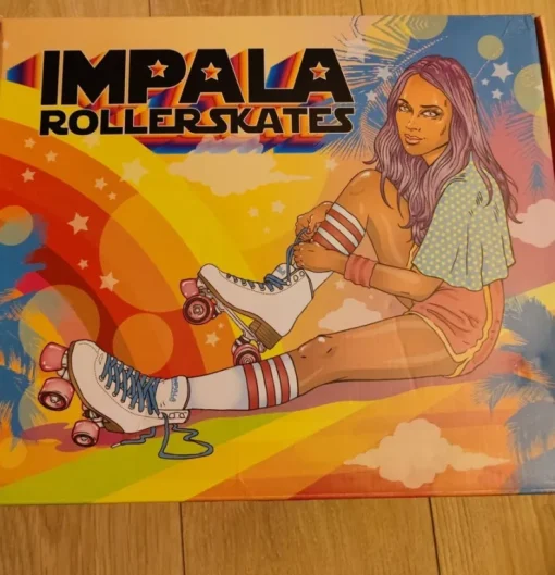 Tradera Nya Impala Quad Roller Skates Holographic 38> Skateboard & Inliners