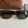 Sale Nyskick Ray-Ban NEW WAYFARER RB2132 bruna 710 52 18 3N Solbriller