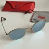 Outlet Nyskick Ray-Ban ROUND METAL RB3447N spegel silver glas 001/30 47 21 140 3N Solbriller