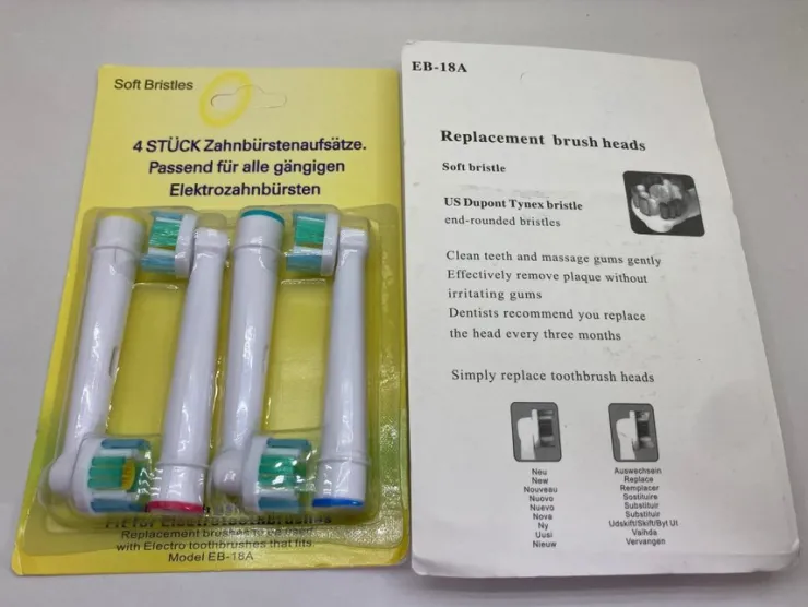 Tradera Ny4,st Tandborsthuvuden passar Oral-B tandborstar> Tandpleje