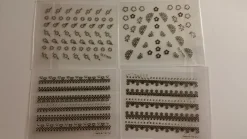 Tradera NYTT! 4 ARK Nageldekorationer / Nail Stickers 19> Manicure, Hånd- & Fodpleje