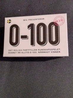 Tradera Nytt ,0-100 Frågespelet> Leg & Spil