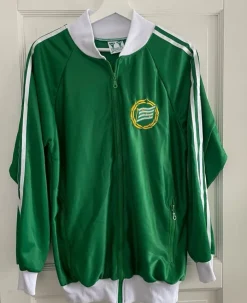 Tradera Oanvänd Hammarby Bajen, Barrabrava grön zip tröja, storlek L> Fodbold