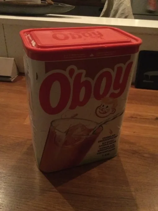 Tradera Oboy burk från 90-talet> Øvrige Samleobjekter