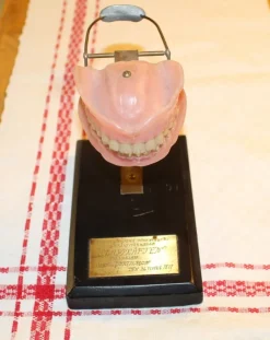 Tradera ODONTOLOGISKA FÖRENINGENS HEDERSUTMÄRKELSE . GLAPPKÄFTEN. 26 MARS 1971> Medicinske Gadgets