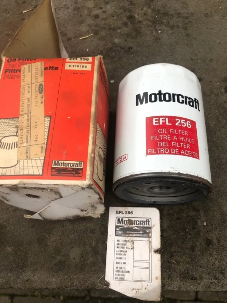 Tradera Oljefilter veterantraktor / bil Ford 60-70tal| Landbrugsmaskiner