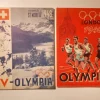 Tradera OLYMPIA 1948 ST. MORITZ/LONDON häftade böcker Olympiska spelen Gunvald Håkanson> Olympia