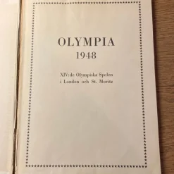 Tradera Olympiaden 1948 i London och St. Moritz> Olympia