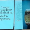 Tradera Omega Constellatiom dubbelsidig USA tidnings annons från 1979> Andet Urrelateret