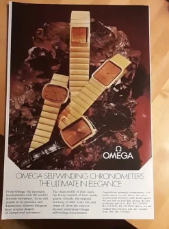 Tradera Omega Contellation Chronometers USA annons från 1973> Andet Urrelateret