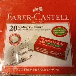 Tradera Oöppnad 20 stFaber-Castell radergummi| Kunstnerartikler
