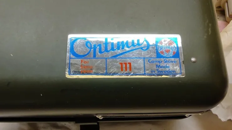Tradera Optimus 111 militärt kök> Technica & Nautica