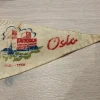 Tradera Oslo (Norge) 900 år jubileumsvimpel vimpel kuriosa retro 50-tal> Flag