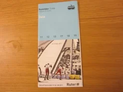Tradera Oslo spårvagnslinjekarta och tidtabell 2010> Køreplaner