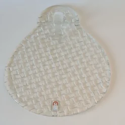 Fashion OSTBRICKA I KONSTGLAS, HUMPPILA GLASBRUK FINLAND, 1970 TAL Glas