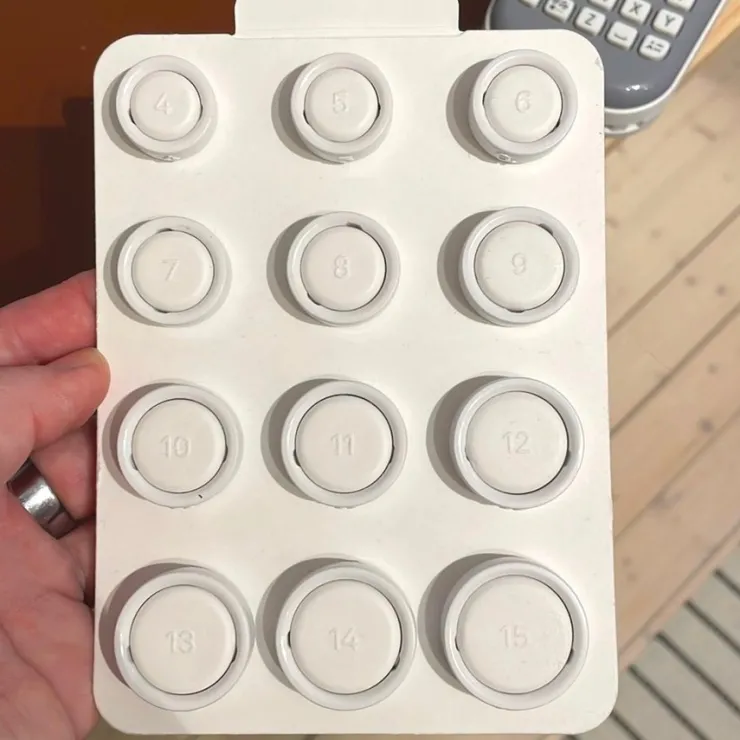 Tradera Oura Ring sizekit 2025| Anden Telefoni