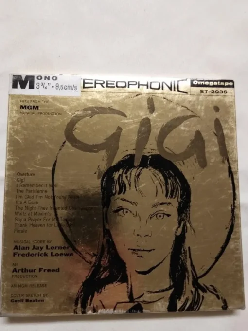 Tradera Overture Gigi Alan Jay Lerner Frederick Loewe Arthur Freederick - Reel-To-Reel| Spolebånd