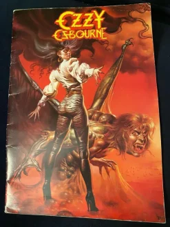 Tradera Ozzy Osbourne The Ultimate Sin - Program> Musikmemorabilia