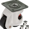 Outlet 4-pack Justerbara Hjul – 110 lbs per hjul med Nylonhjul och Nivåjustering Andre Byggevarer