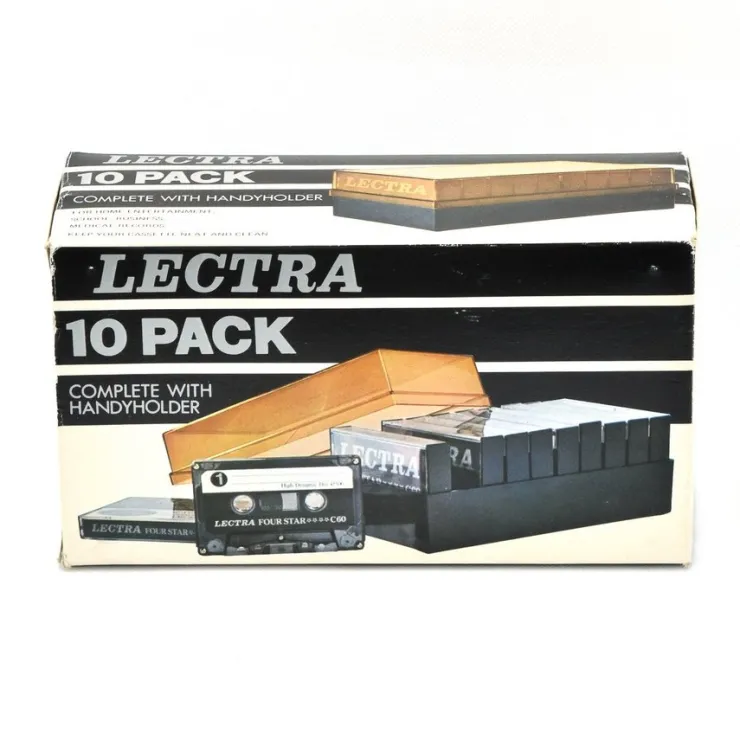 Tradera 8-pack Lectra C60, 60 min kassetter kassett band kassettband| Stereo Og Hifi