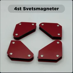 New 4-pack Svetsmagneter – Smidig och Pålitlig Hållare för Metallföremål Svejsning & Lodning