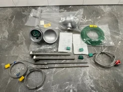 Shop Paket med Termolement insticksgivare, dykrör, kabel, aldrig använt. Vvs