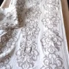 Tradera Panelgardiner med linnestruktur, vitt o bege, 210 x 67 cm,| Boligtekstiler