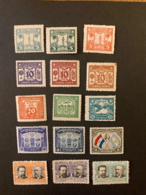 Tradera Paraguay lot* 1931-39| Sydamerika & Caribien