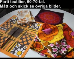 Best Parti textilier, 60-70-tal. Tekstiler