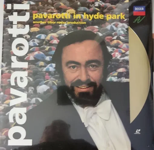 Tradera Pavarotti in Hyde Park - PAL - 070150-1 - NOS| Laserdisc