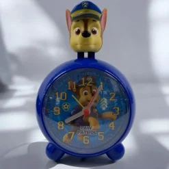 Tradera Paw Patrol Klocka Bordsklocka Plast Blå> Børnure